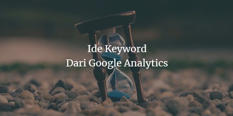 ide keyword google analytics