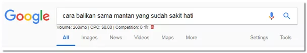 internal clickbait - keyword