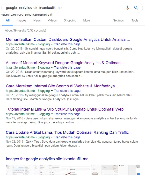 google index