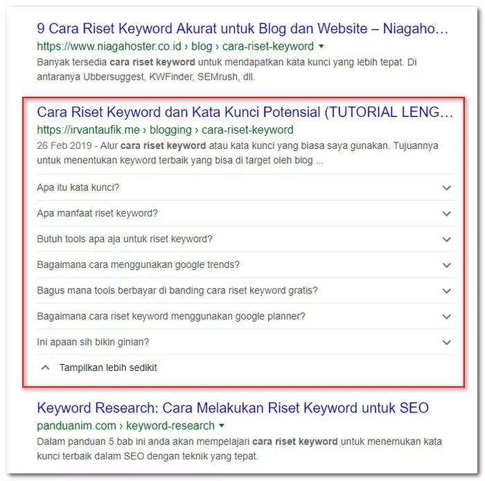 contoh faq schema