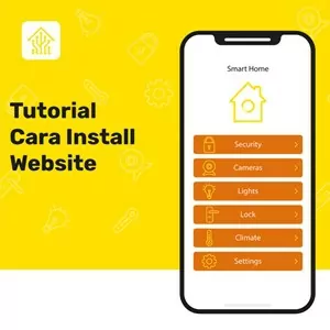 cara install website - cara membuat website