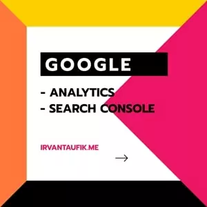tutorial google analytics dan search console - cara membuat website