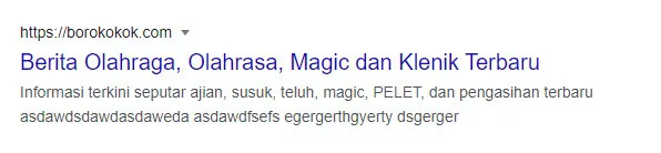 contoh tampilan home page setting