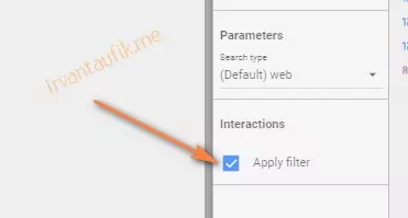 Klik Apply Filter Untuk Menyambungkan Tabel