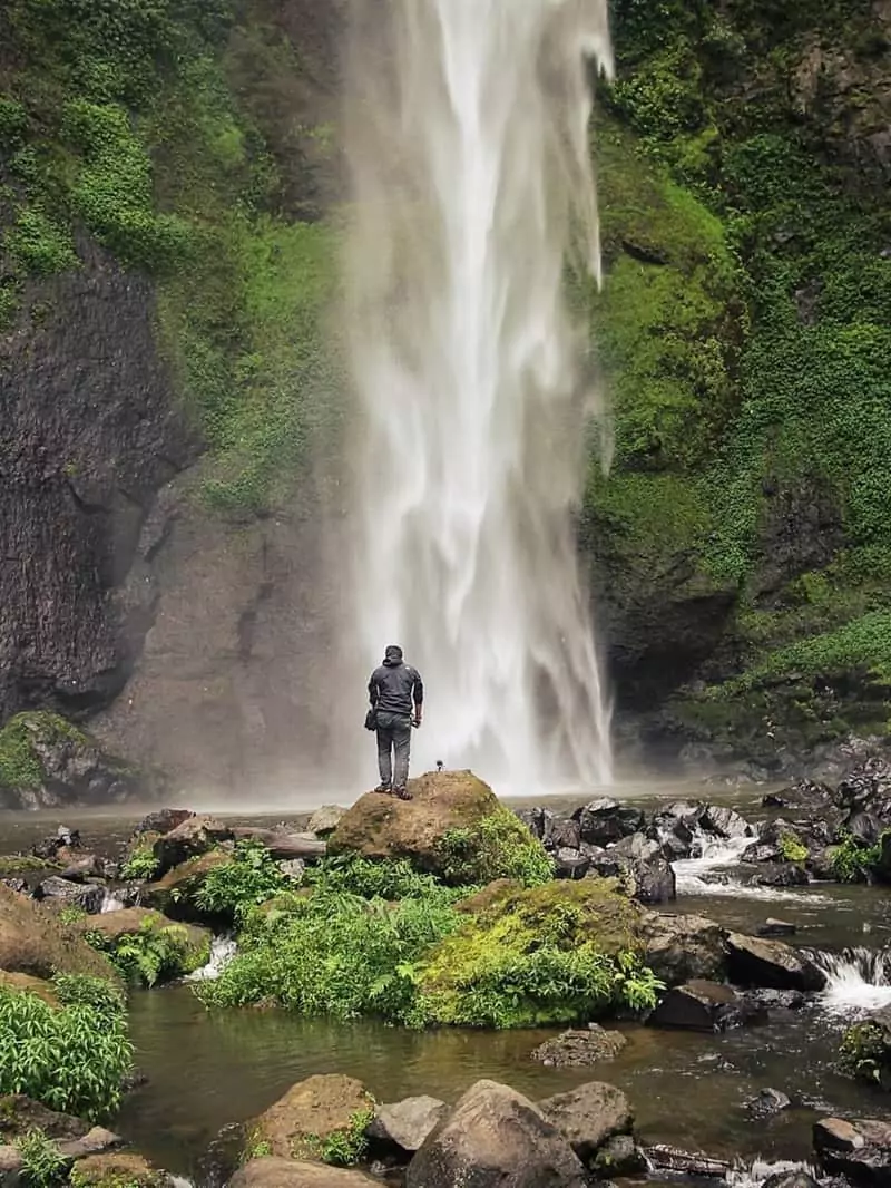 irvan taufik dan air terjun
