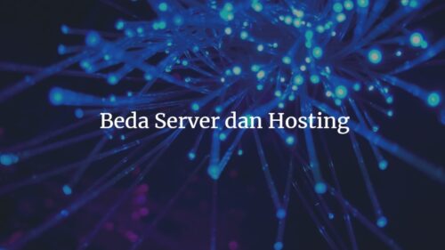 beda server dan hosting