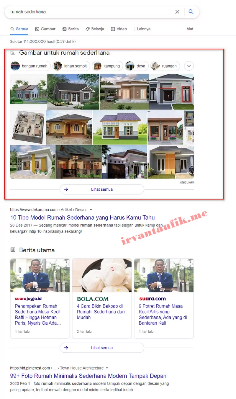 image pack di hasil pencarian google